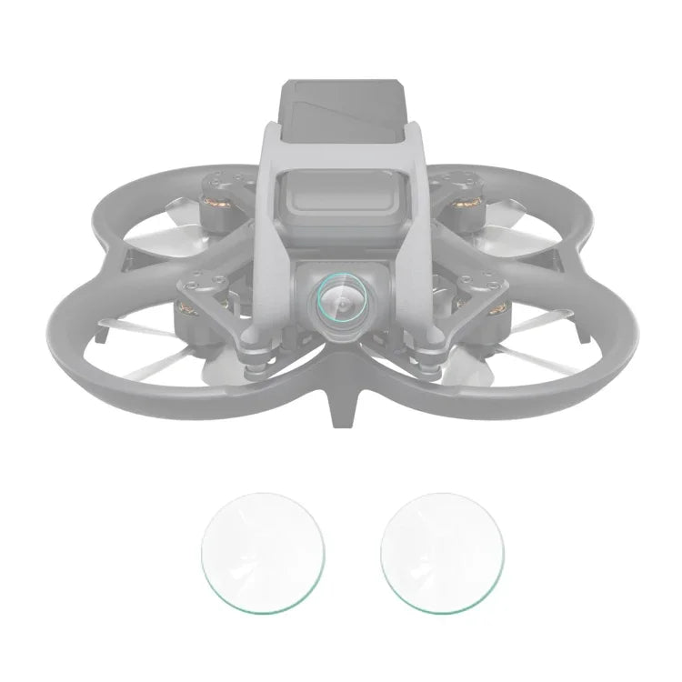 DJI Avata用 PULUZ 2枚入り 強化ガラス ドローンレンズフィルム、DJI Avata用