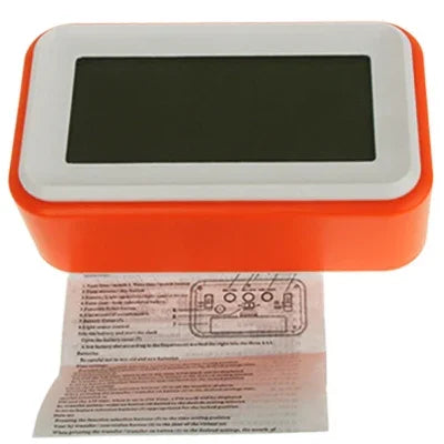 Multi Function Large Screen Alarm Clock with Calendar & LCD Light & Snooze Touch