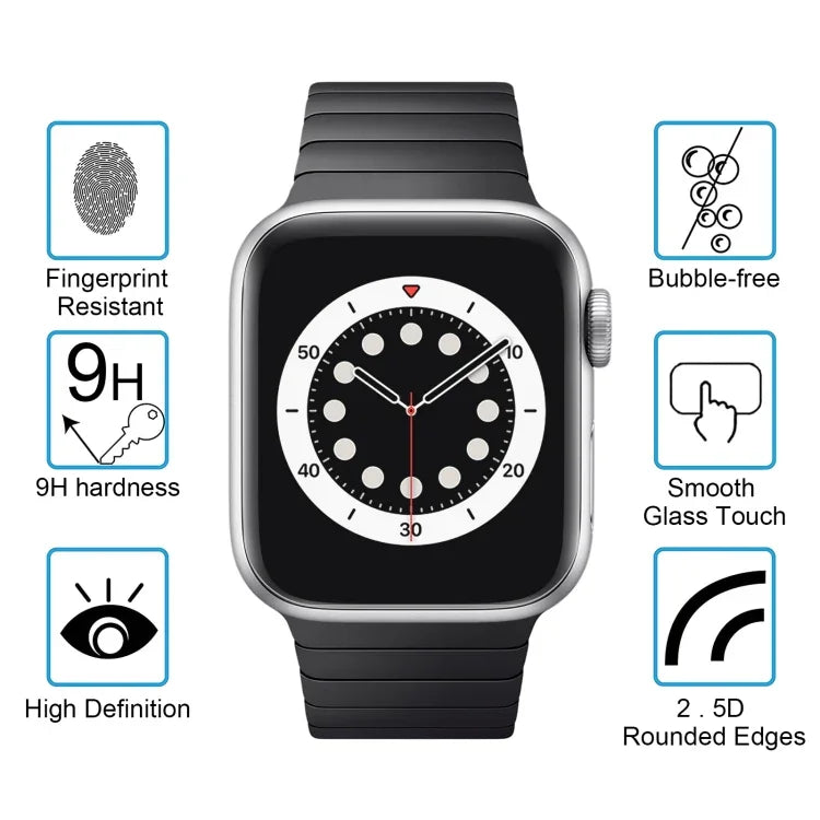 Apple Watch Edition 38mm 38mmダイヤル径 9H+ 表面硬度 2.5D 耐爆強化ガラスフィルム、Series 3&2&1 38mm用