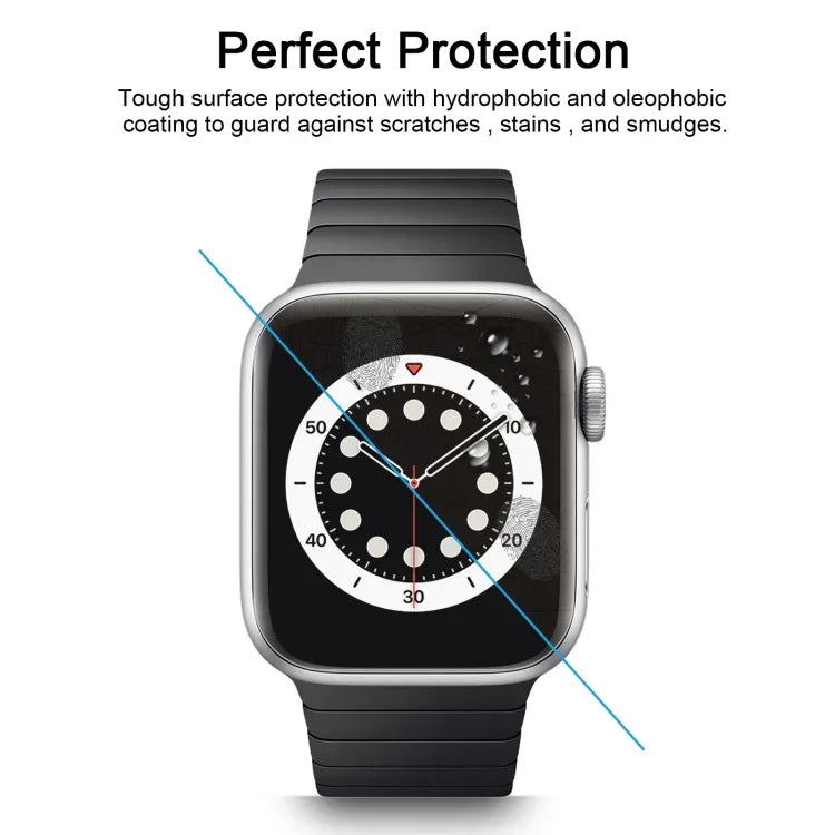 Apple Watch Edition 38mm 38mmダイヤル径 9H+ 表面硬度 2.5D 耐爆強化ガラスフィルム、Series 3&2&1 38mm用