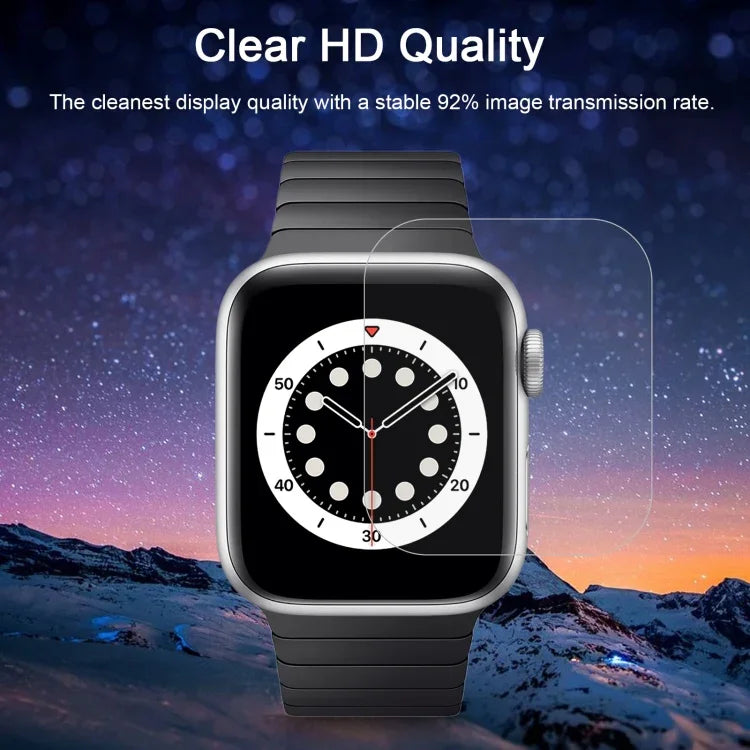 Apple Watch Edition 38mm 38mmダイヤル径 9H+ 表面硬度 2.5D 耐爆強化ガラスフィルム、Series 3&2&1 38mm用