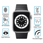Apple Watch Edition 42mm用 42mmダイヤル径 9H+ 表面硬度 2.5D 耐爆強化ガラスフィルム、シリーズ3&2&1 42mm用