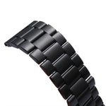 Apple Watch 42mm用 クラシックバックル スチールウォッチバンド、コネクターと併用のみ（S-AW-3293）