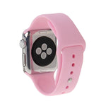 Apple Watch Sport 38mm用 高性能ラバースポーツウォッチバンド ピン＆タック留め具付き