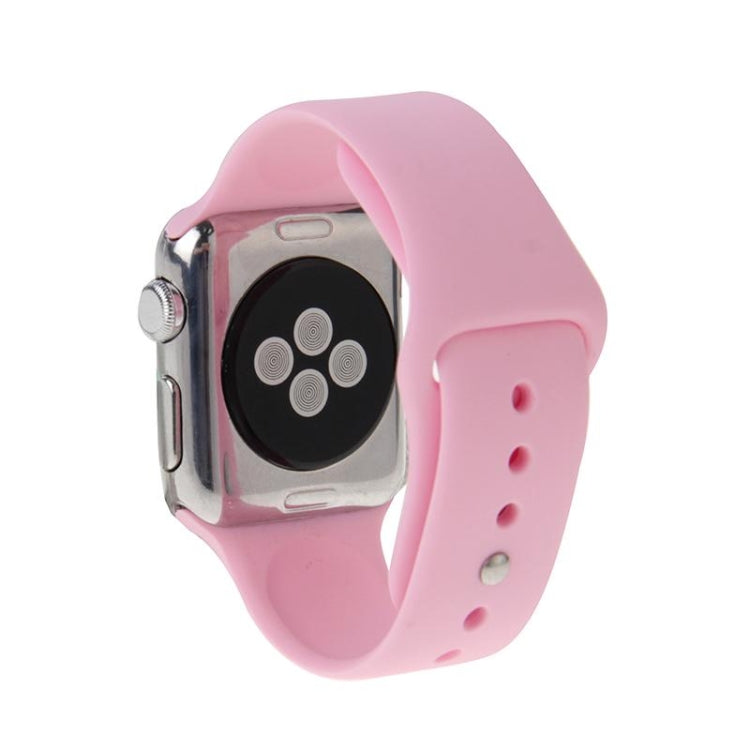 Apple Watch Sport 38mm用 高性能ラバースポーツウォッチバンド ピン＆タック留め具付き