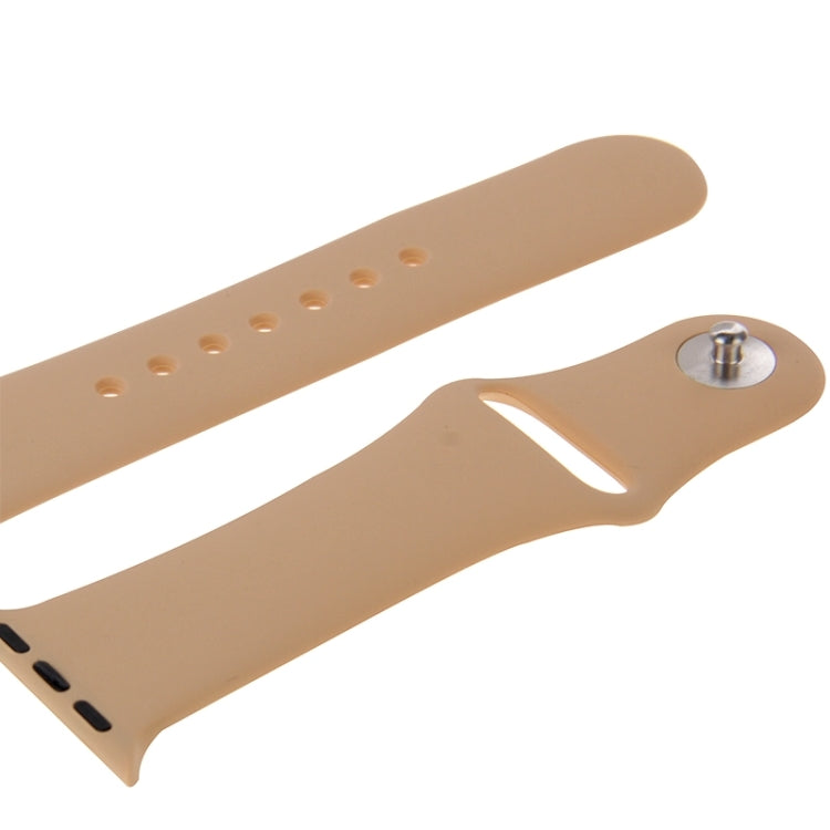 Apple Watch Sport 38mm用 高性能ラバースポーツウォッチバンド ピン＆タック留め具付き