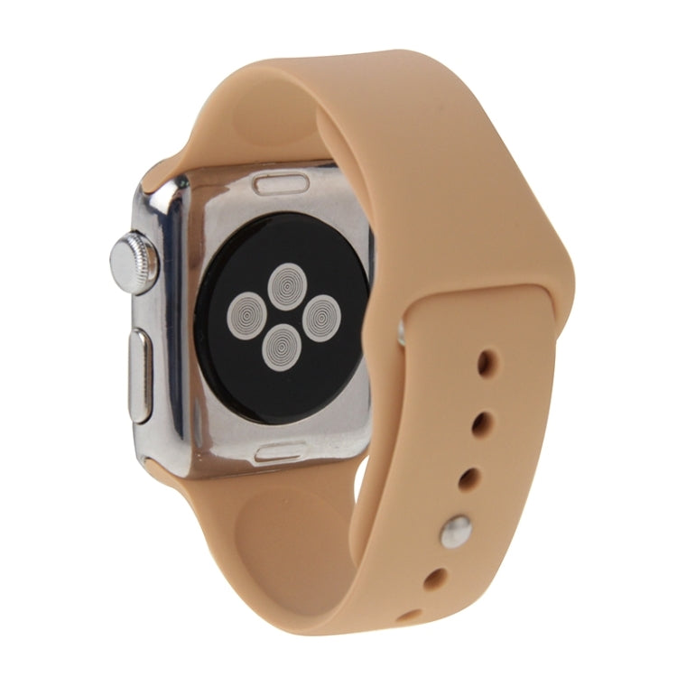 Apple Watch Sport 38mm用 高性能ラバースポーツウォッチバンド ピン＆タック留め具付き