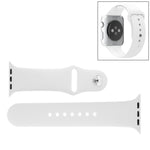 Apple Watch Sport 38mm用 高性能ラバースポーツウォッチバンド ピン＆タック留め具付き