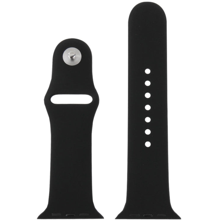 Apple Watch Sport 42mm用 高性能ラバースポーツウォッチバンド ピン＆タック留め具付き