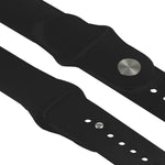 Apple Watch Sport 42mm用 高性能ラバースポーツウォッチバンド ピン＆タック留め具付き