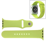 Apple Watch Sport 42mm用 高性能ラバースポーツウォッチバンド ピン＆タック留め具付き