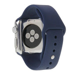 Apple Watch Sport 42mm 用 高性能 長めラバー スポーツウォッチバンド ピン＆タック留め具付き