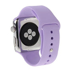 Apple Watch Sport 42mm 用 高性能 長めラバー スポーツウォッチバンド ピン＆タック留め具付き