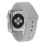 Apple Watch Sport 42mm 用 高性能 長めラバー スポーツウォッチバンド ピン＆タック留め具付き
