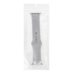 Apple Watch Sport 42mm 用 高性能 長めラバー スポーツウォッチバンド ピン＆タック留め具付き