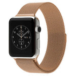 Apple Watch 38mm用 ミラネーゼループ 磁気ステンレススチールウォッチバンド、Apple Watch 38mm用