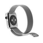 Apple Watch 38mm用 ミラネーゼループ 磁気ステンレススチールウォッチバンド、Apple Watch 38mm用