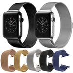 Apple Watch 38mm用 ミラネーゼループ 磁気ステンレススチールウォッチバンド、Apple Watch 38mm用