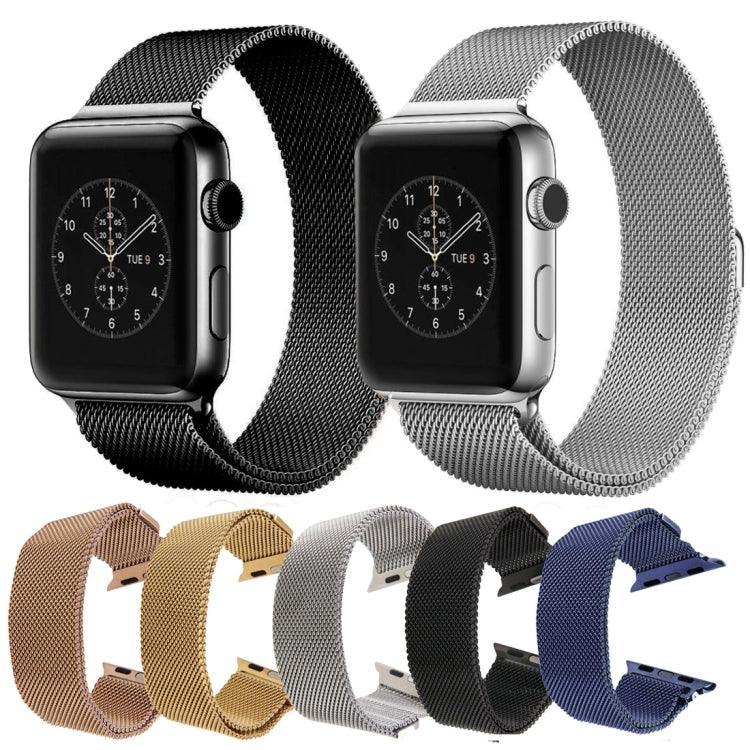 Apple Watch 38mm用 ミラネーゼループ 磁気ステンレススチールウォッチバンド、Apple Watch 38mm用