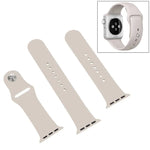 Apple Watch Series 10 42mm / 9&8&7 41mm / SE 3&SE 2&6&SE&5&4 40mm / 3&2&1 38mm用 3-in-1 ラバーストラップ ピンバックル付き、Apple Watch Series 9&8&7 41mm / SE 3&SE 2&6&SE&5&4 40mm用