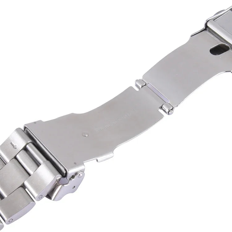 Apple Watch 38mm用 ステンレススチール クラシックバックルウォッチバンド