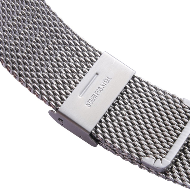 Apple Watch 38mm用ミラネーゼクラシックバックルステンレススチールウォッチバンド、コネクター（S-AW-3291）、S-AW-3322、S-AW-3322Bと組み合わせてのみ使用
