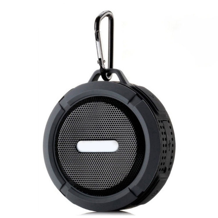 C6 屋外防水Bluetoothスピーカー 吸盤付き、ハンズフリー通話対応
