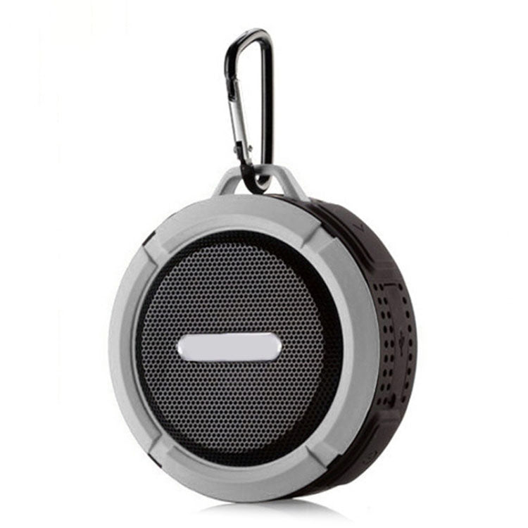 C6 屋外防水Bluetoothスピーカー 吸盤付き、ハンズフリー通話対応