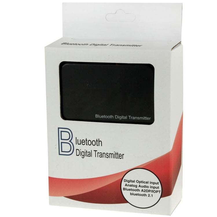 TS-BTDF01 ポータブルBluetooth 2.1 デジタル光同軸オーディオトランスミッター 3.5mmジャック付き Bluetoothスピーカー、ヘッドセット / MP3 / MP4プレーヤー用