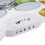 MD-1008 USB 2.0 MIDI ソフトロールアップドラムキット、サイズ：46 x 31cm、電子ドラム MD-1008