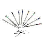 9本セット 0.5mm-2.5mm 時計修理用ドライバー工具セット、9-in-1