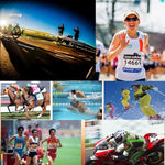 PS528 Metal Stopwatch Professional Chronograph Handheld Digital LCD Sports Counter Timer with Strap, PS528