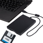 3.5インチ 1.44MB FDD ポータブル USB 外付けフロッピーディスクドライブ ノートパソコン、デスクトップ用