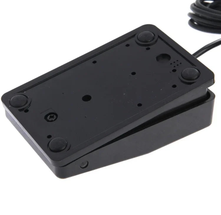 USBフットペダルコントロールスイッチ ゲームパッドキーボードアダプター コンピューター用、1フットスイッチ