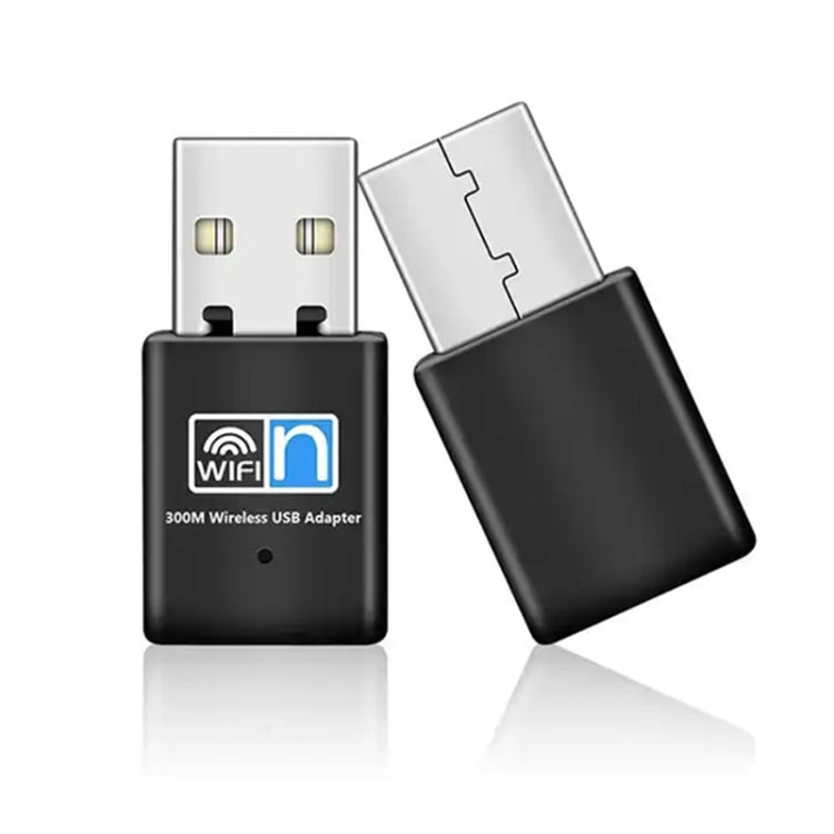 300Mbps 無線 802.11N USB ネットワーク ナノカードアダプター、カードアダプター