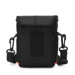 ユニバーサル ミニデジタルクロス カメラバッグ ストラップ付き サイズ：115 x 105 x 155mm、11 x 10 x 15cm（ブラック）