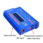iMax B6 デジタルLCD RC リポ NiMh バッテリーバランス充電器、J502
