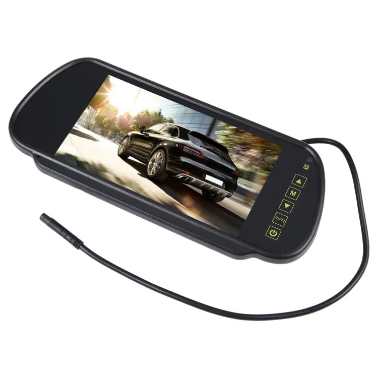 7インチ リアビュー TFT-LCD カラーカーモニター リバース自動画面機能対応 7インチ リアビュー