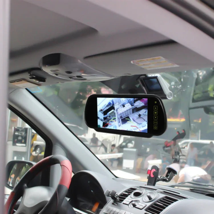 7インチ リアビュー TFT-LCD カラーカーモニター リバース自動画面機能対応 7インチ リアビュー
