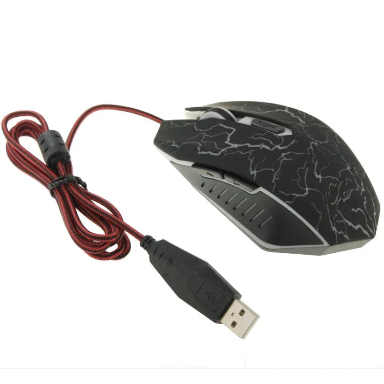 USB 6D 有線光学マジックゲーミングマウス コンピューターPCラップトップ用、USB 6D