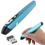 2.4GHz 500 / 1000DPI ワイヤレスペンマウス USBミニレシーバー付き、伝送距離：10m、500 / 1000DPI ブルー、500 / 1000DPI グレー