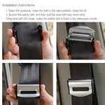 2 PCS SHUNWEI Car Safety Seat Belt Adjuster