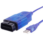 For Opel Tech 2 USB Car Diagnostic OBDII Tool EOBD Cable, Car Diagnostic OBDII Tool