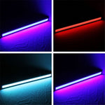 2 PCS 6W*2 DRL LED Light Bar Car Light Source Waterproof Daytime Running Lights, DC 12V, NCD-17BK Blue Light, NCD-17BK ICE Blue Light