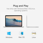 2in1 USB 3.0カードリーダー、超高速5Gbps、SDカード/TFカード対応
