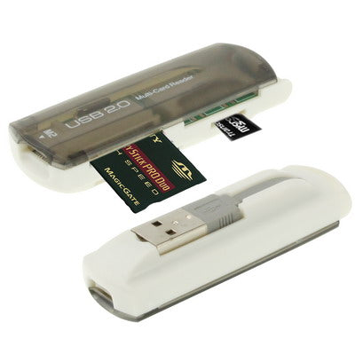 USB 2.0マルチカードリーダー、SD/MMC、MS、TF、M2カード対応