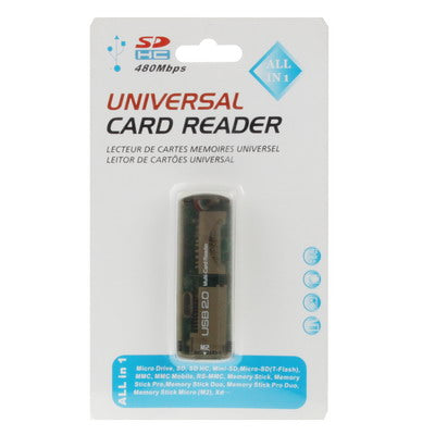 USB 2.0マルチカードリーダー、SD/MMC、MS、TF、M2カード対応