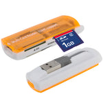 USB 2.0マルチカードリーダー、SD/MMC、MS、TF、M2カード対応