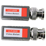 2個セット 1チャンネル パッシブビデオバラン UTP BNC Cat5 トランシーバー、X202E
