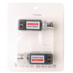 2個セット 1チャンネル パッシブビデオバラン UTP BNC Cat5 トランシーバー、X202E